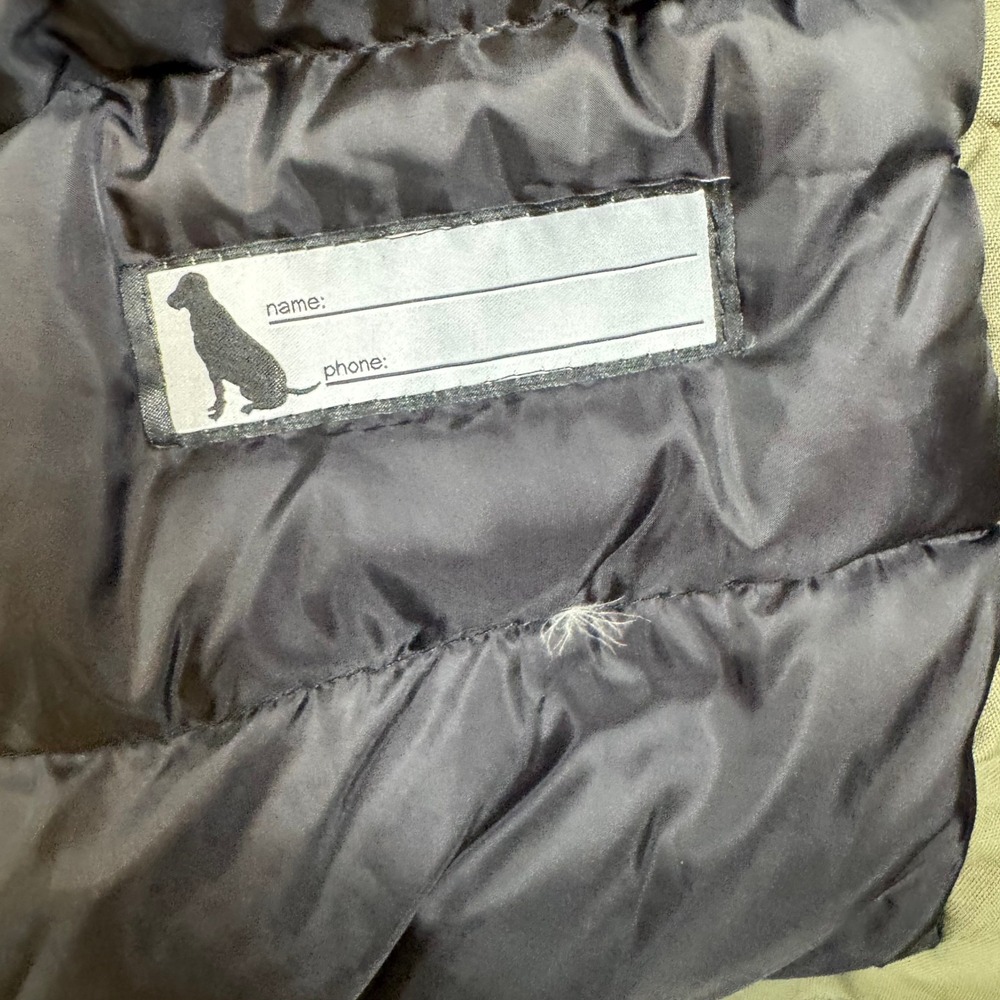 Eddie Bauer Superior Down Parka Boys M 10/12 Olive Green Faux Fur Hood Coat - Picture 6 of 10